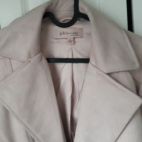 Pink suede Jacket - Picture 2 of 2